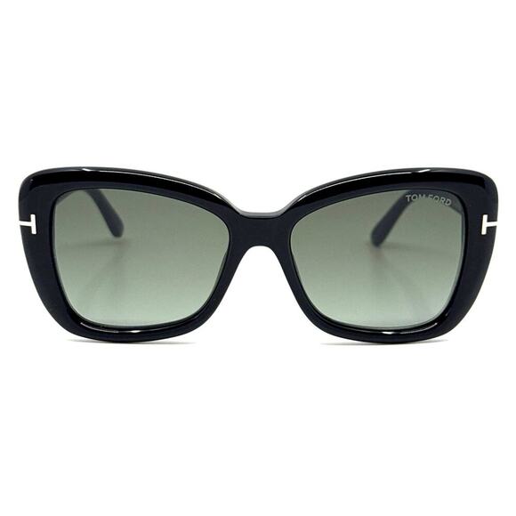 New, TOM FORD Maeve Sunglasses TF1008 01B Authentic - Picture 2 of 13